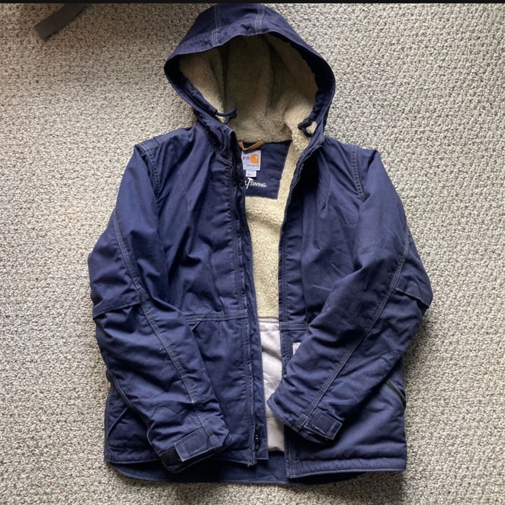 Carhartt w/ Hood lined jacket